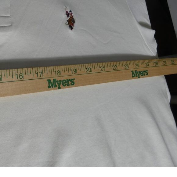 U.S. Polo ASSN.  Luxury Feel Men's Interlock Polo Shirt 3XL NWT - Picture 4 of 6